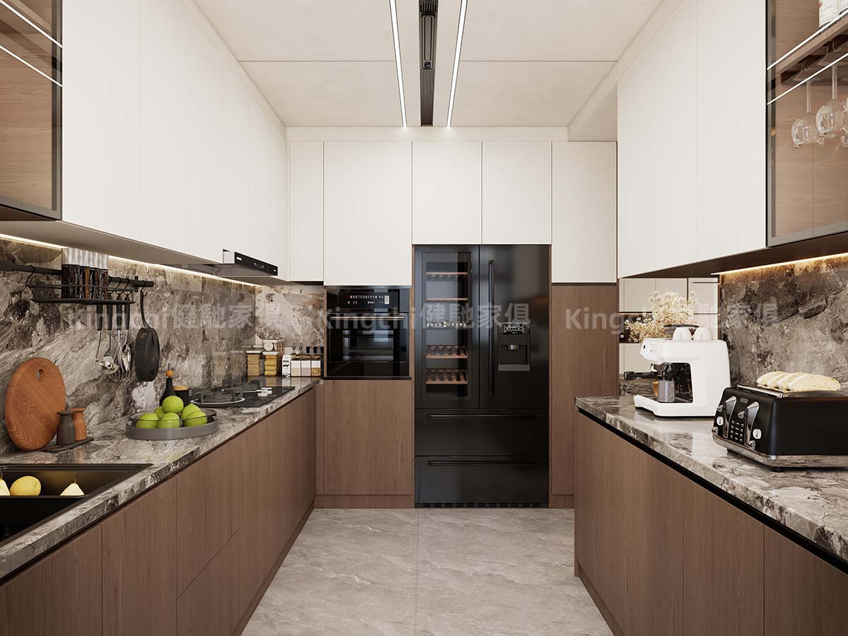 橱柜设计：解锁全屋定制厨房收纳与美观平衡的关键方法