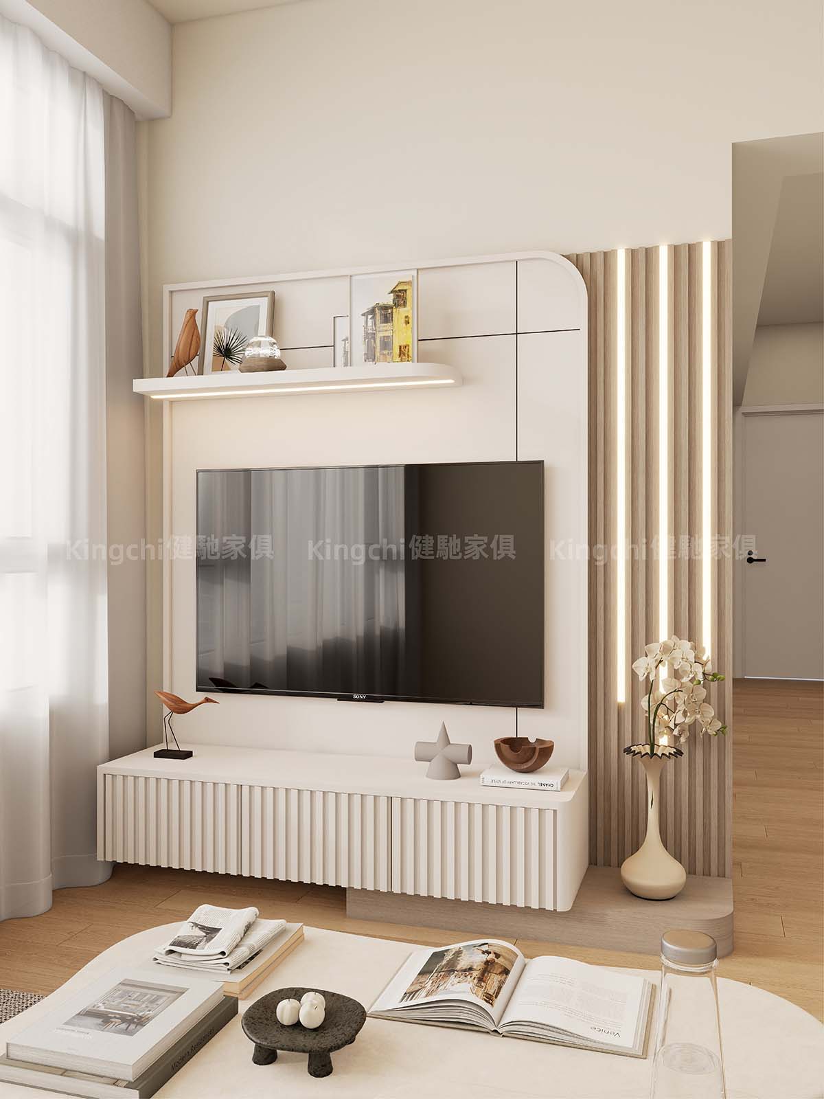 适配新加坡生活习惯的全屋定制电视柜设计技巧