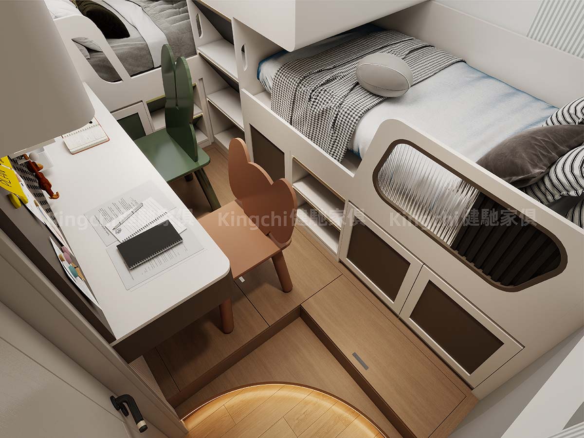 一房三床兒童房-變身科幻基地收納激增
