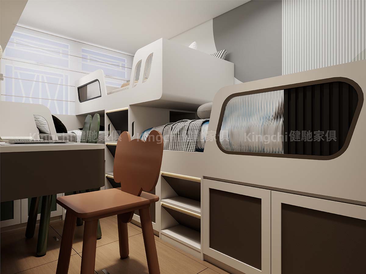 一房三床兒童房-變身科幻基地收納激增