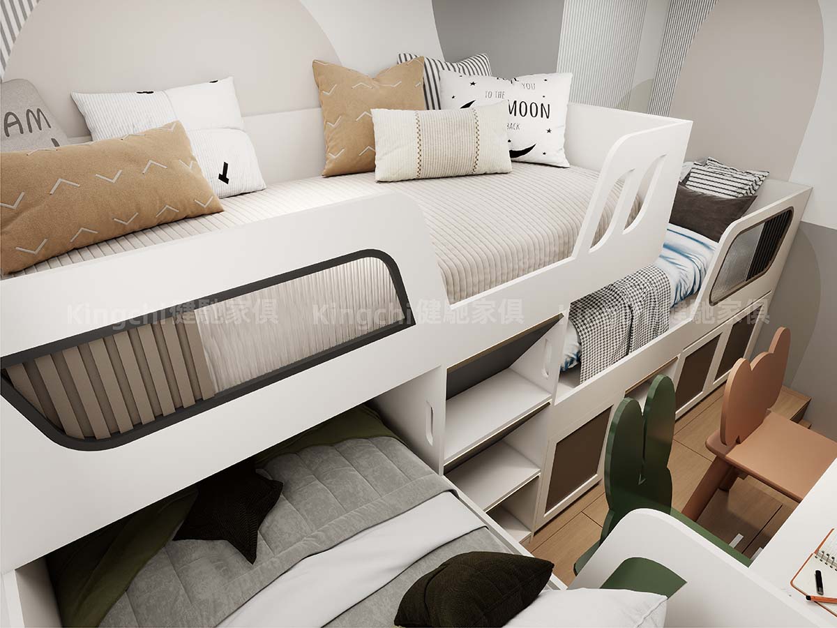 一房三床兒童房-變身科幻基地收納激增