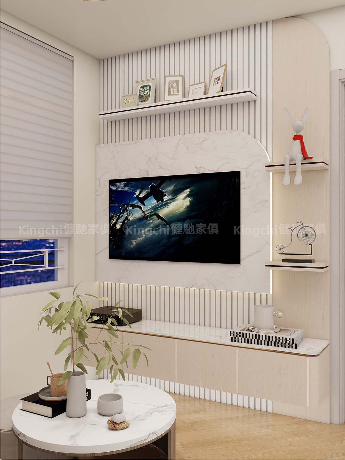 3-4人單位-廳房合一收納超Easy