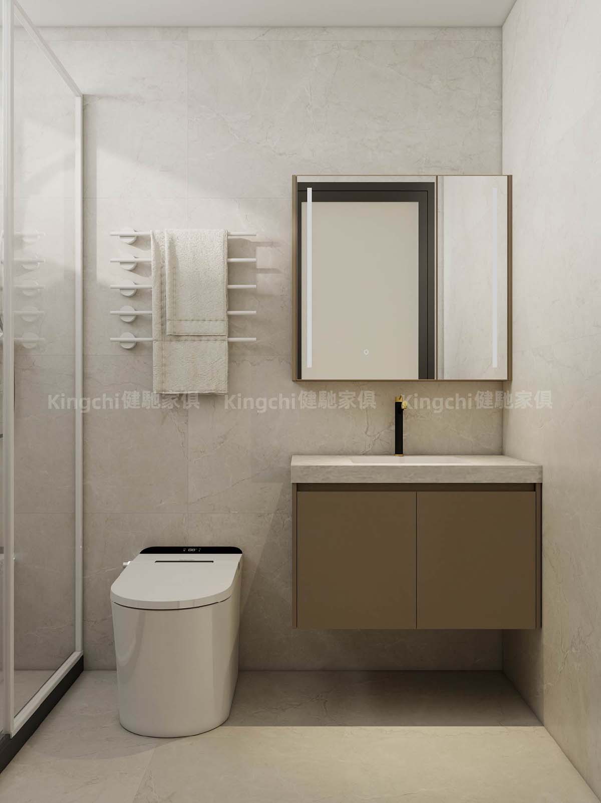 新加坡兀南四房HDB-1100尺全屋意式轻奢风