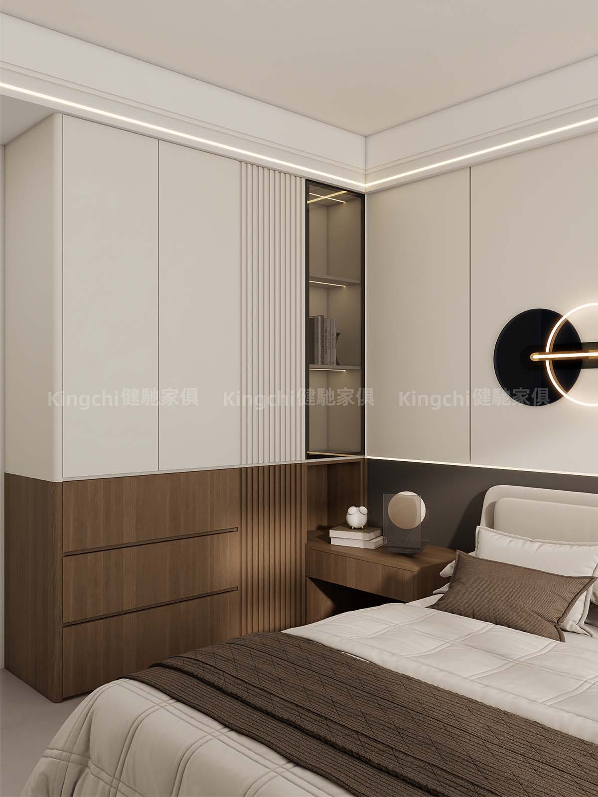 新加坡850尺四房HDB主打现代风格